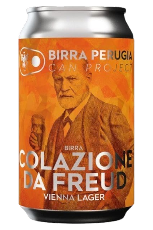 BIRRA PERUGIA 'COLAZIONE DA FREUD' AMBER LAGER-VIENNA