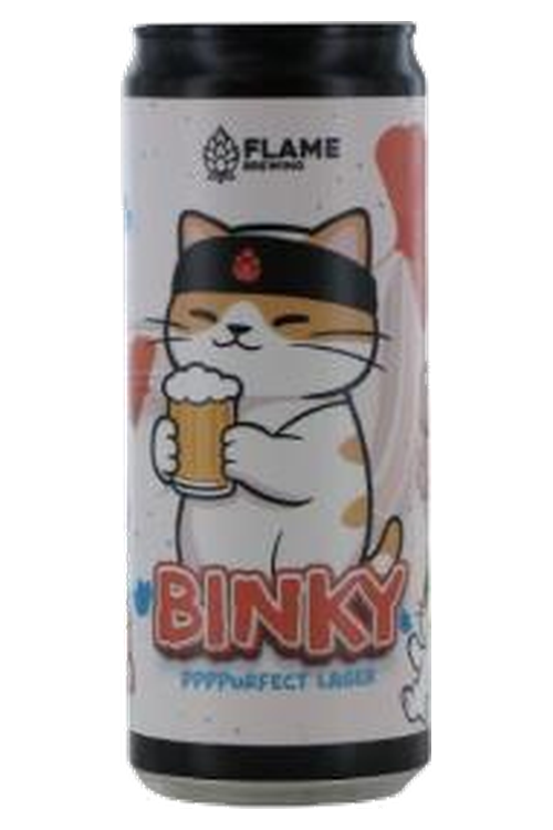 FLAME BREWING 'BINKY' LAGER